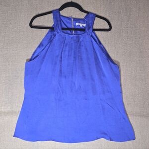 Violet & Claire Royal Blue Halter Blouse XL